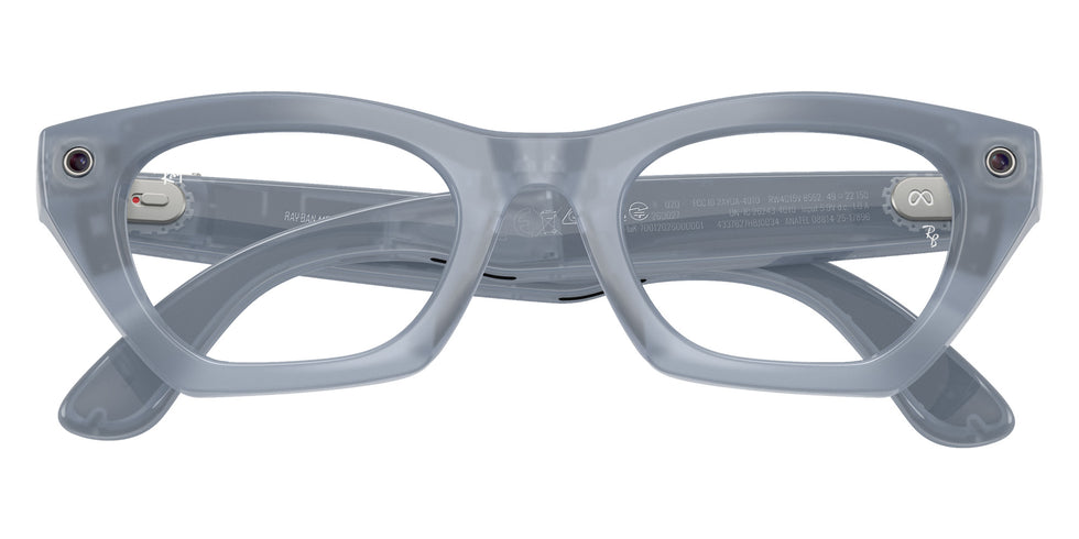 Ray-Ban META Zena Gen 3 RW4015V 8552 49 - Milky Gray Lilac #id:rw4015v8552_s:104125