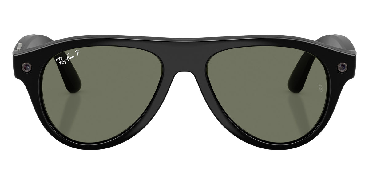 Ray-Ban META Aviator Gen 3 RW4016 601/9A 54 - Black / Green Polarized #id:rw40166019a_s:102100