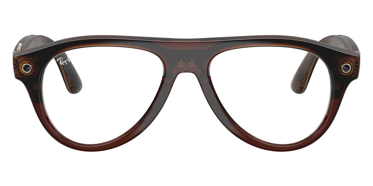 Ray-Ban META Aviator Gen 3 RW4016V 8532 54 - Transparent Umber #id:rw4016v8532_s:104100