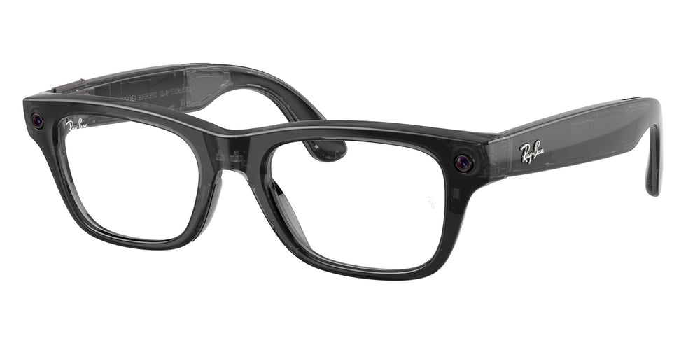 Ray-Ban META Blayzer Gen 2 RW7001 8526 50 - Transparent Black #id:rw70018526_s:104105