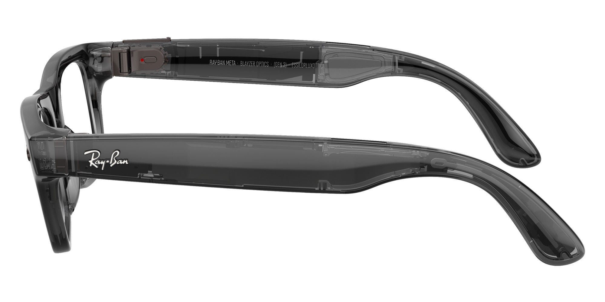 Ray-Ban META Blayzer Gen 2 RW7001 8526 50 - Transparent Black #id:rw70018526_s:104110