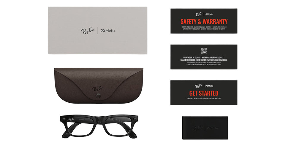 Ray-Ban META Blayzer Gen 2 RW7001 8526 50 - Transparent Black #id:rw70018526_s:104130