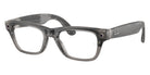 Ray-Ban META Blayzer Gen 2 RW7001 8529 50 - Transparent Ice Gray #id:rw70018529_s:108105
