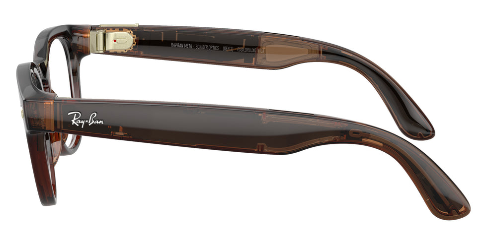 Ray-Ban META Scriber Gen 2 RW7002 8532 49 - Transparent Umber #id:rw70028532_s:106110