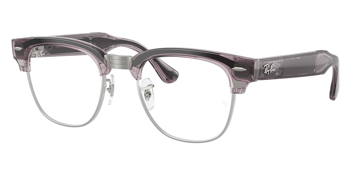 Ray-Ban META Audio Clubmaster RW7004 6932MI 51 - Transparent Orchid / Clear/Ruby Transitions #id:rw70046932mi_s:110115