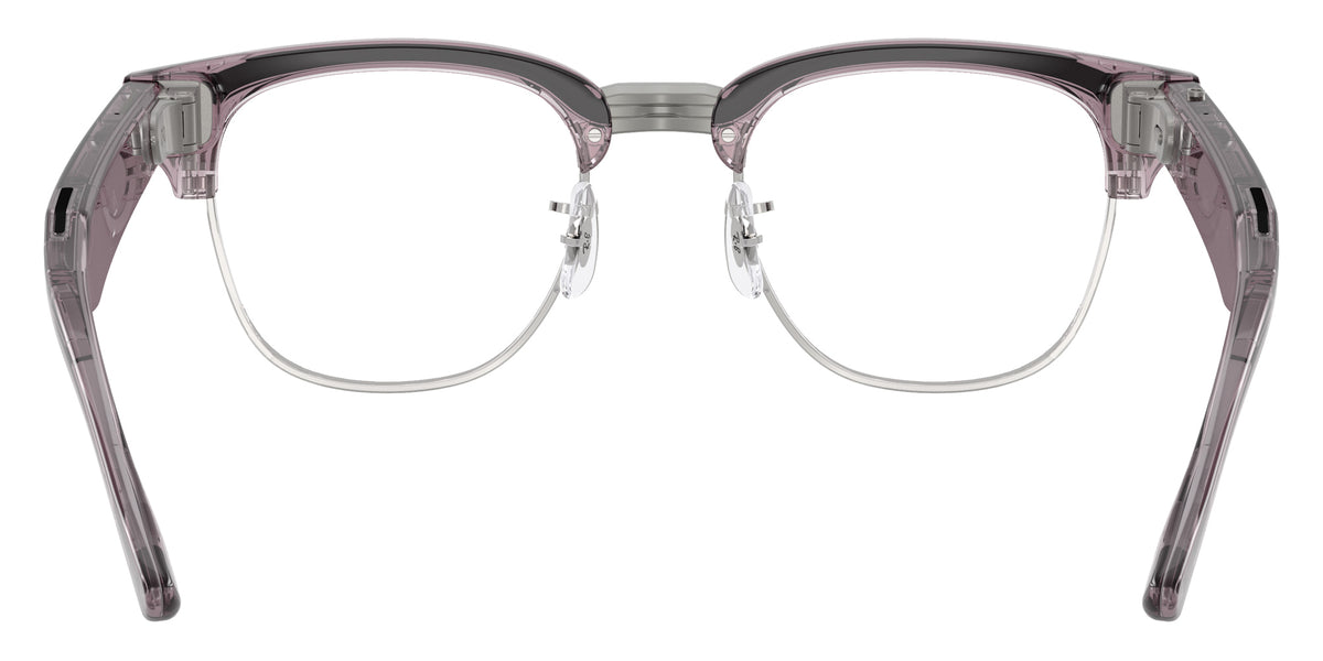 Ray-Ban META Audio Clubmaster RW7004 6932MI 51 - Transparent Orchid / Clear/Ruby Transitions #id:rw70046932mi_s:110125