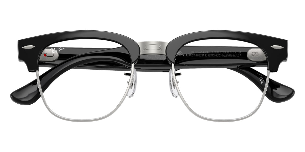 Ray-Ban META Audio Clubmaster RW7004V 2000 51 - Black #id:rw7004v2000_s:100125