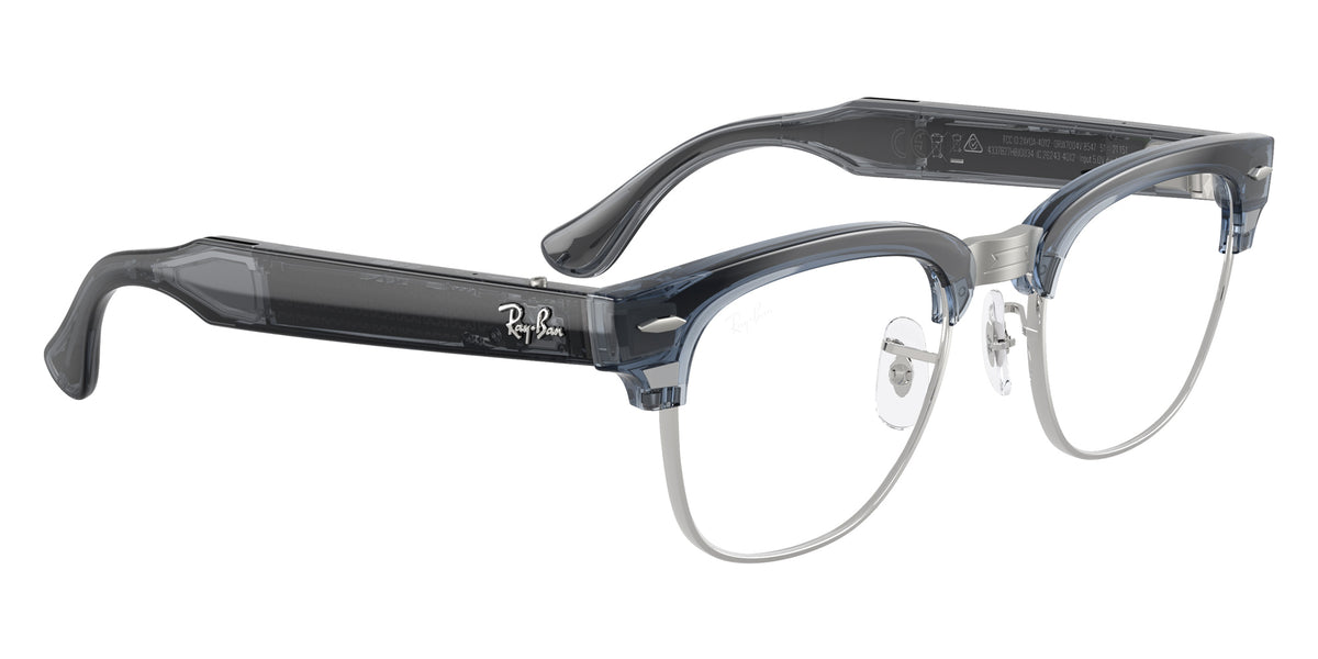 Ray-Ban META Audio Clubmaster RW7004V 8547 51 - Transparent Sky Blue #id:rw7004v8547_s:104120