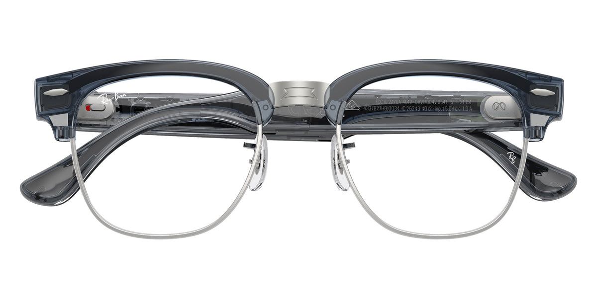 Ray-Ban META Audio Clubmaster RW7004V 8547 51 - Transparent Sky Blue #id:rw7004v8547_s:104125