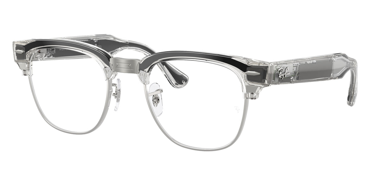 Ray-Ban META Audio Clubmaster RW7004V 8548 51 - Transparent Iron Gray #id:rw7004v8548_s:106105