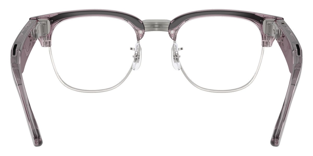 Ray-Ban META Audio Clubmaster RW7004V 8550 51 - Transparent Orchid #id:rw7004v8550_s:108115