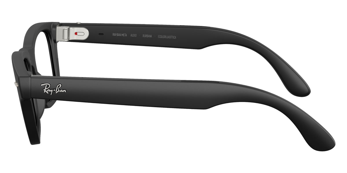 Ray-Ban META Audio Burbank RW7005 601SSB 51 - Solid Black / Clear Blue-Violet Light Filter #id:rw7005601ssb_s:112110