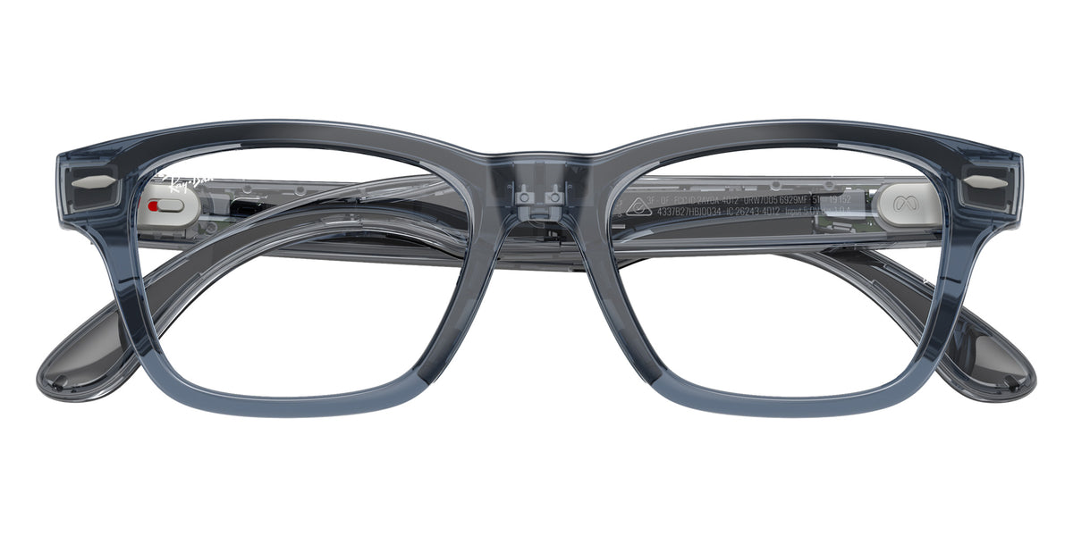 Ray-Ban META Audio Burbank RW7005 6929MF 51 - Transparent Blue / Clear/Sapphire Transitions #id:rw70056929mf_s:116140