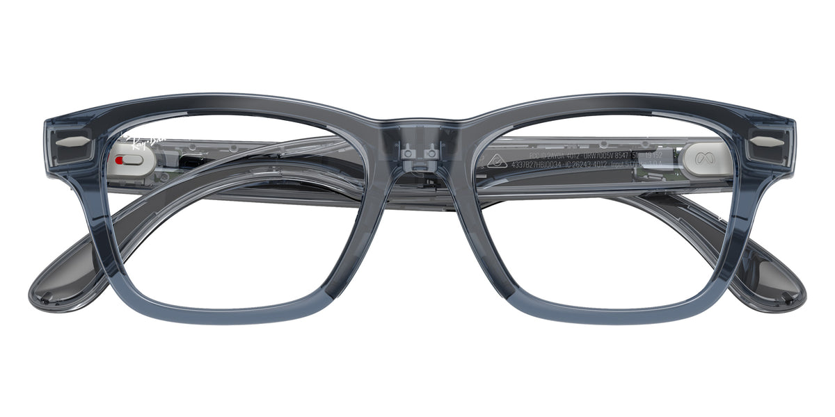 Ray-Ban META Audio Burbank RW7005V 8547 51 - Transparent Blue #id:rw7005v8547_s:108125