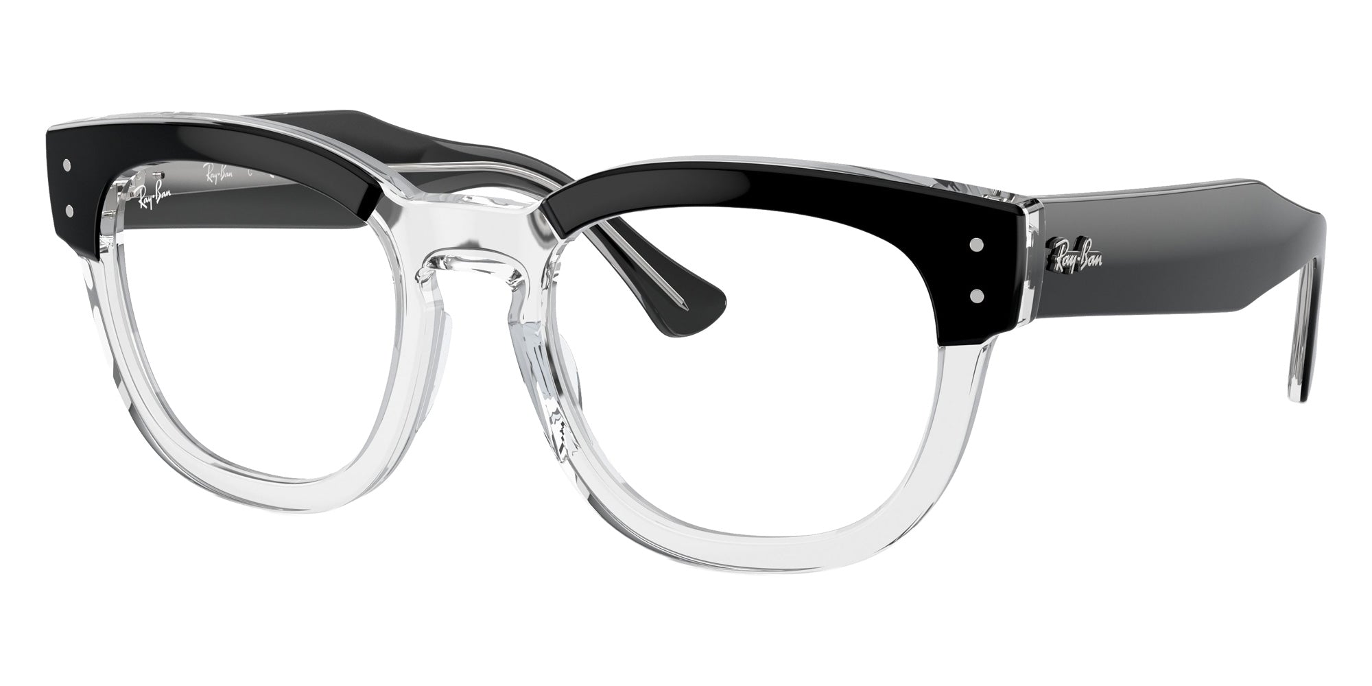 Ray-Ban RB0298V Mega Hawkeye 2034 50 - Black on Transparent #id:rx0298v2034_s:100105