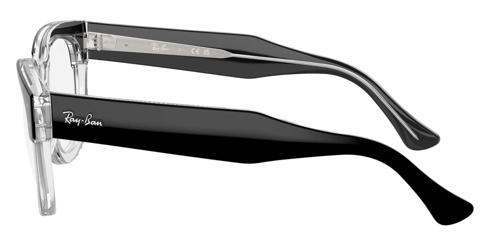Ray-Ban RB0298V Mega Hawkeye 2034 50 - Black on Transparent #id:rx0298v2034_s:100110