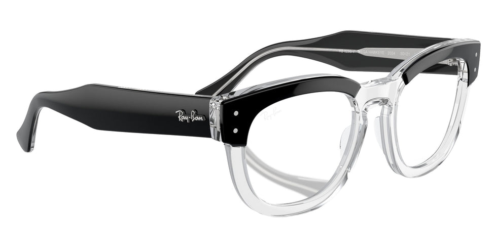 Ray-Ban RB0298V Mega Hawkeye 2034 50 - Black on Transparent #id:rx0298v2034_s:100120