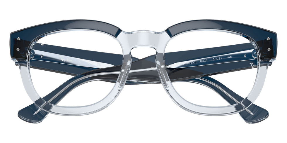 Ray-Ban RB0298V Mega Hawkeye 8324 48 - Blue on Transparent Blue #id:rx0298v8324_s:104125