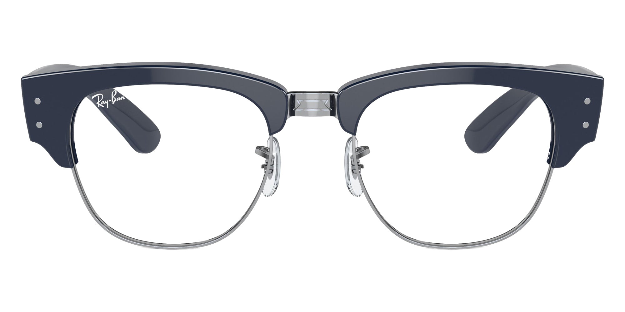 Ray-Ban RB0316V Mega Clubmaster 8231 50 - Blue on Silver #id:rx0316v8231_s:102100
