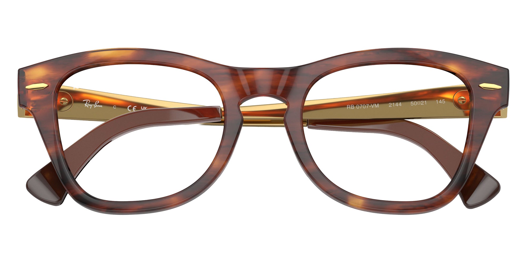 Ray-Ban RB0707VM 2144 48 - Striped Havana #id:rx0707vm2144_s:100125