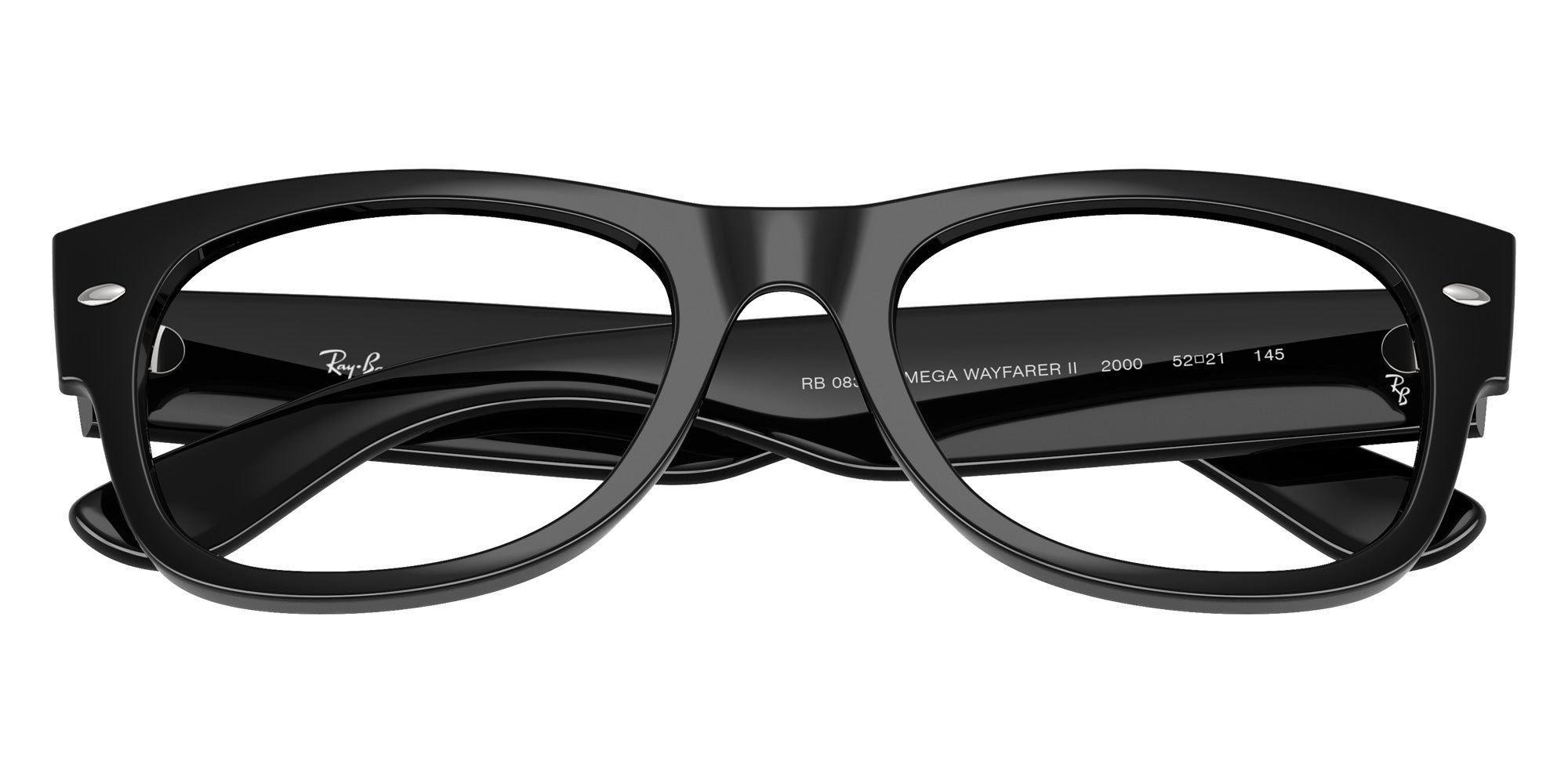 Ray-Ban RB0832V Mega Wayfarer II 2000 52 - Black #id:rx0832v2000_s:100125