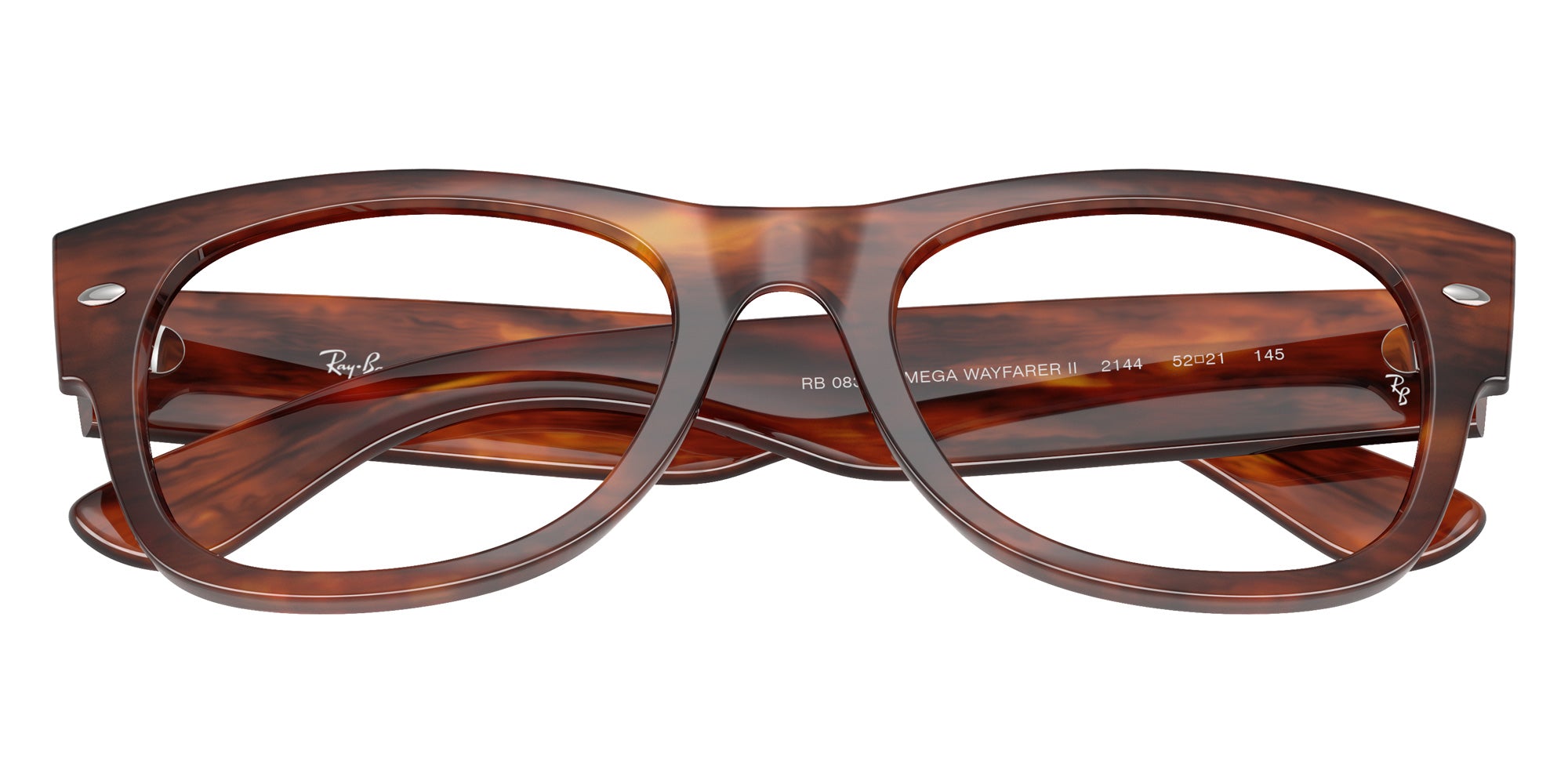 Ray-Ban RB0832V Mega Wayfarer II 2144 52 - Striped Havana #id:rx0832v2144_s:102125