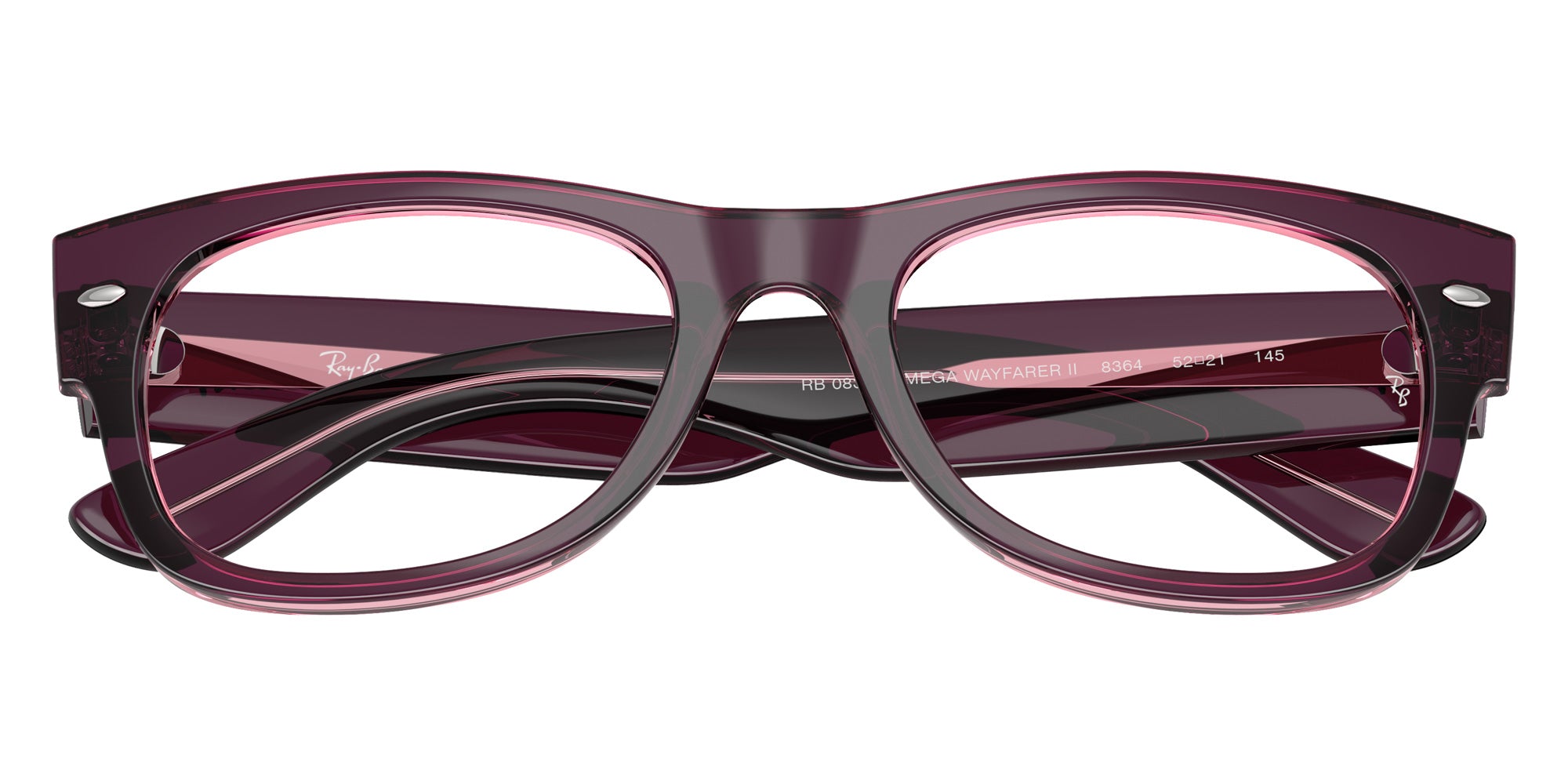 Ray-Ban RB0832V Mega Wayfarer II 8364 52 - Violet & Pink #id:rx0832v8364_s:108125