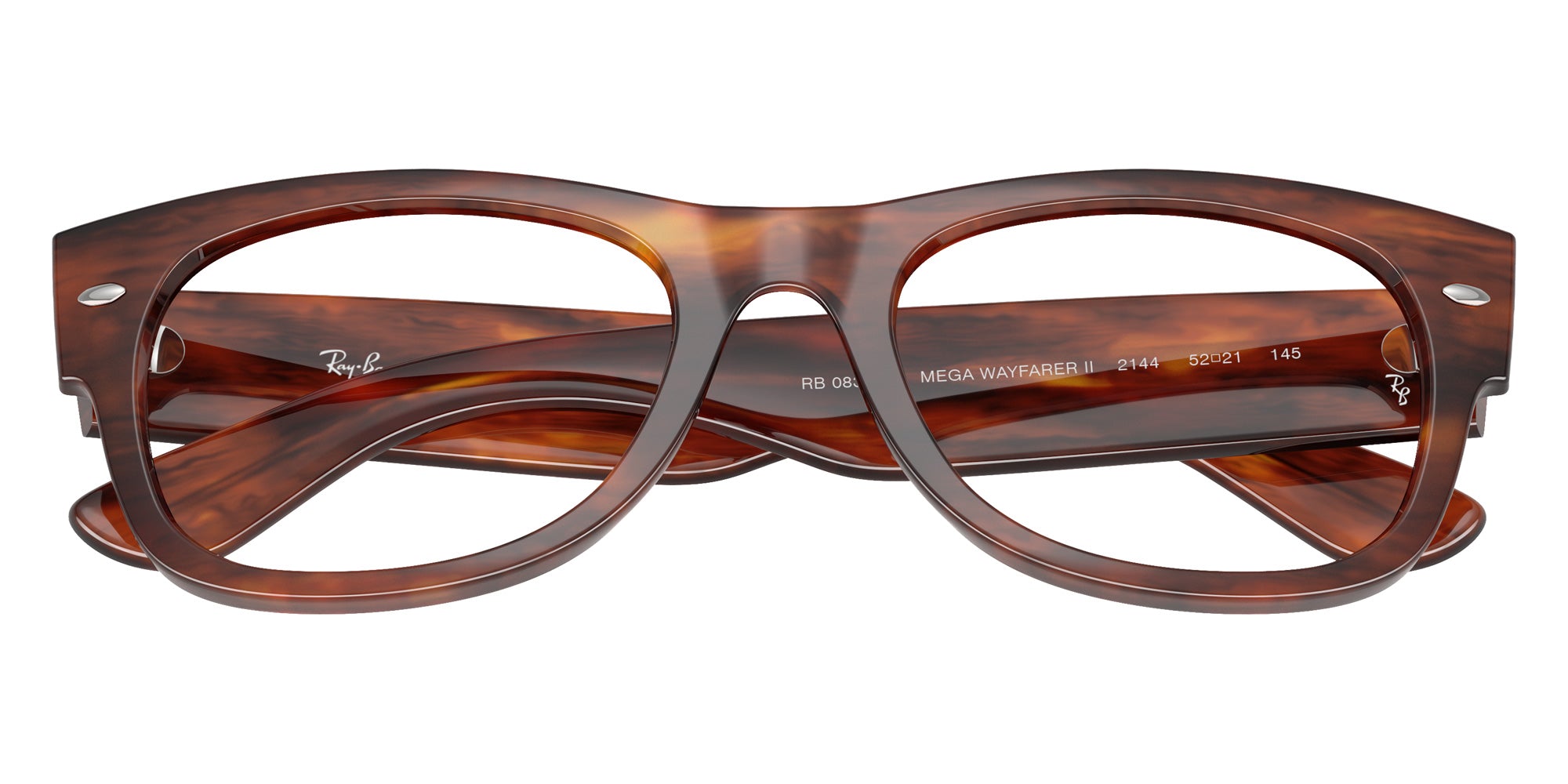 Ray-Ban RB0832VF Mega Wayfarer II 2144 52 - Striped Havana #id:rx0832vf2144_s:102125
