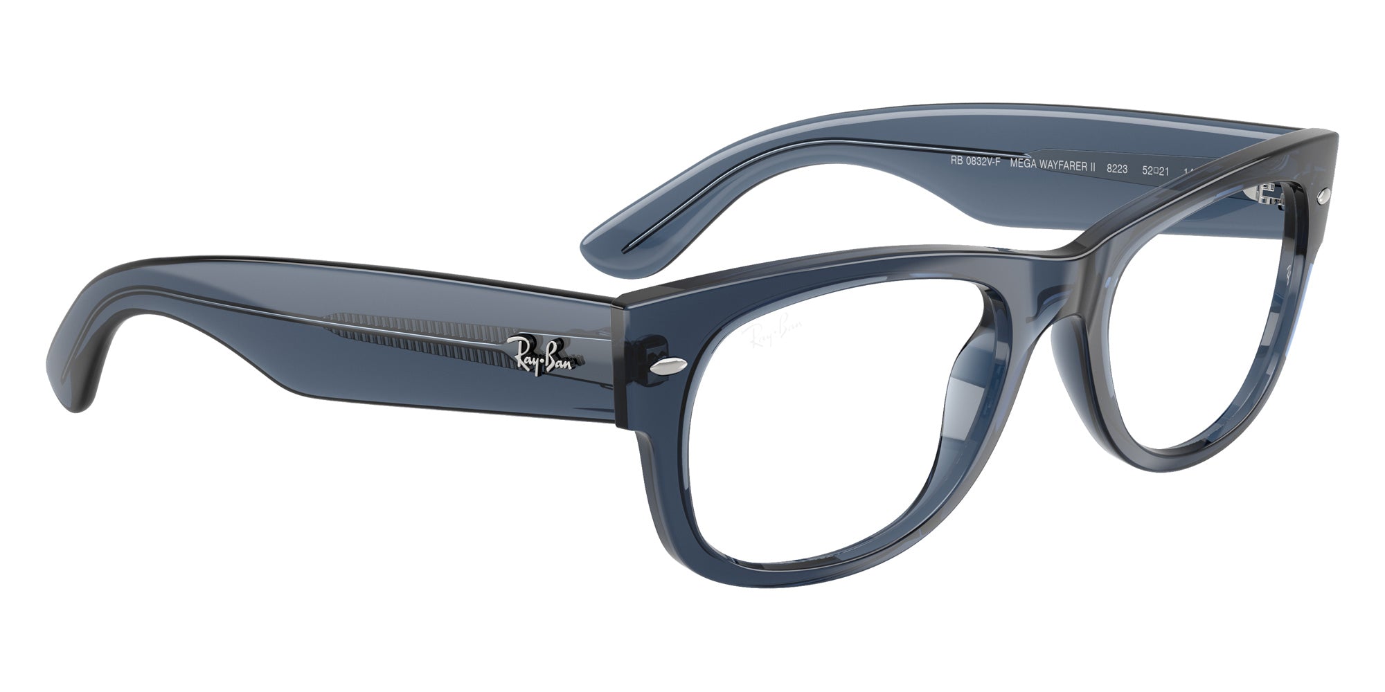 Ray-Ban RB0832VF Mega Wayfarer II 8223 52 - Dark Blue #id:rx0832vf8223_s:106120