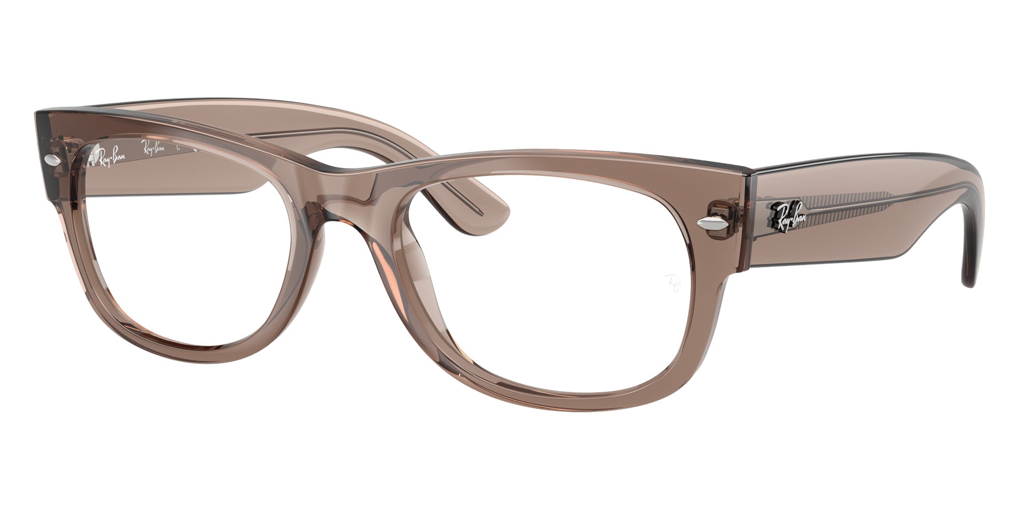 Ray-Ban RB0832VF Mega Wayfarer II 8457 52 - Transparent Taupe Beige #id:rx0832vf8457_s:110105
