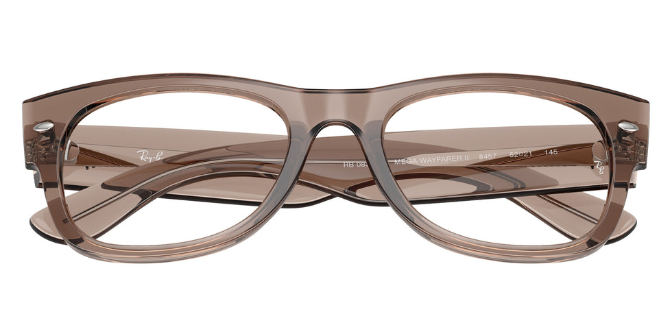 Ray-Ban RB0832VF Mega Wayfarer II 8457 52 - Transparent Taupe Beige #id:rx0832vf8457_s:110125