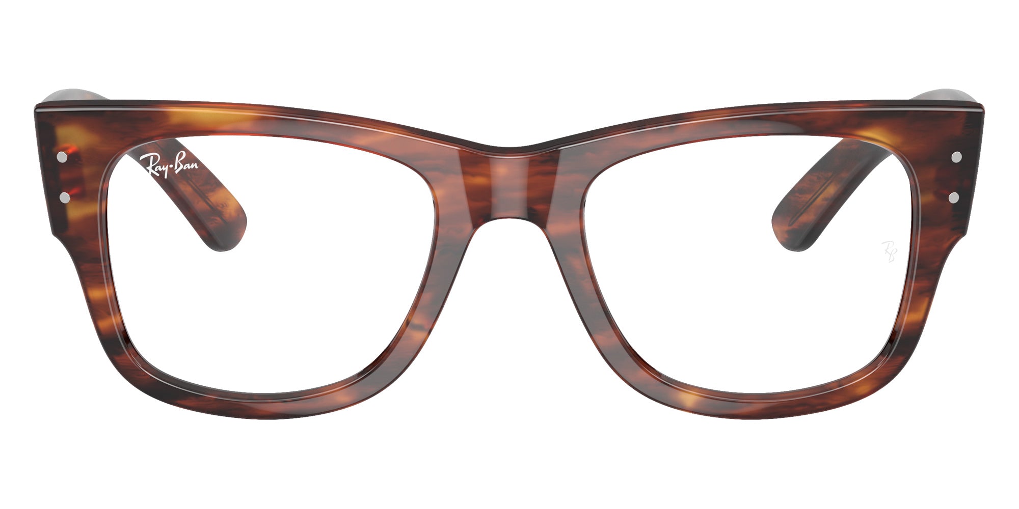 Ray-Ban RB0840V Mega Wayfarer Square Eyeglasses | EyeOns.com