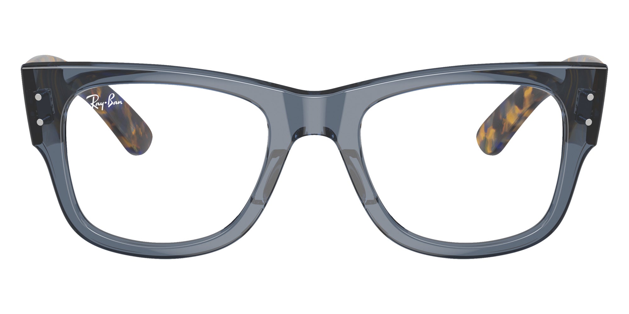 Ray-Ban RB0840V Mega Wayfarer 8296 51 - Transparent Dark Blue #id:rx0840v8296_s:102100