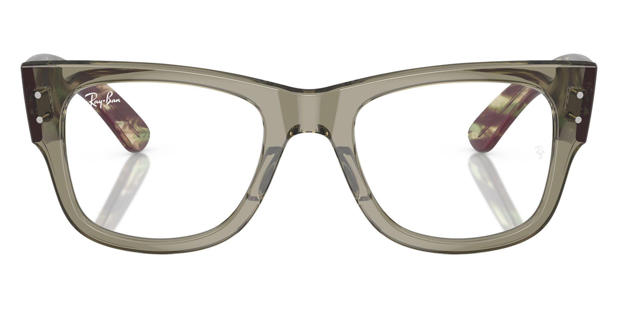 Ray-Ban RB0840V Mega Wayfarer 8297 51 - Transparent Green #id:rx0840v8297_s:100100