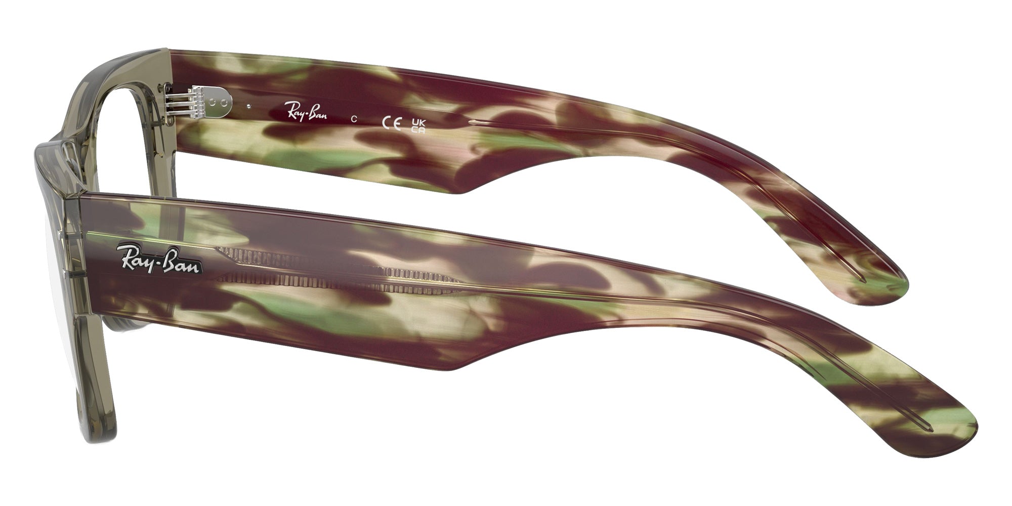 Ray-Ban RB0840V Mega Wayfarer 8297 51 - Transparent Green #id:rx0840v8297_s:100110