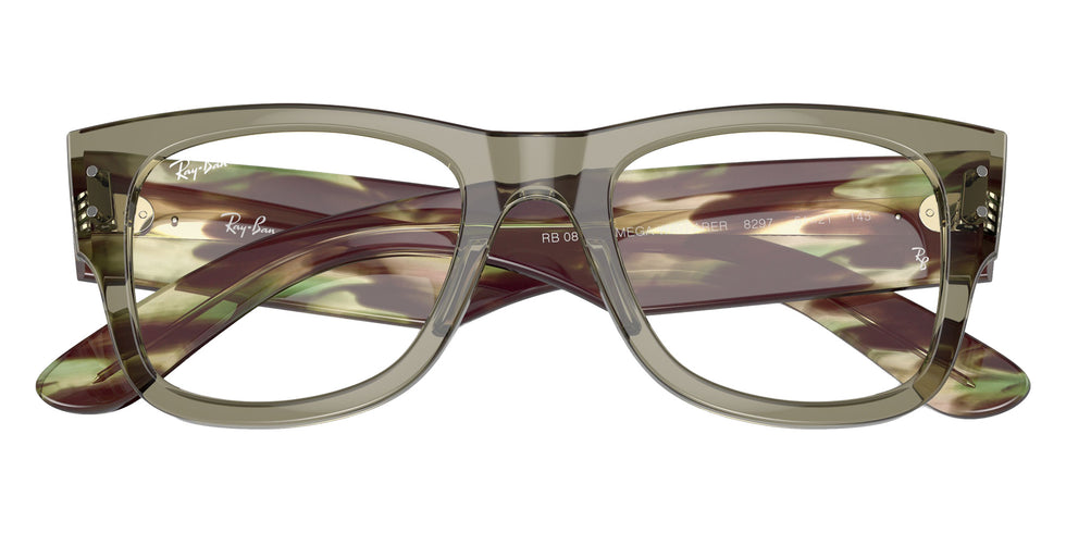 Ray-Ban RB0840V Mega Wayfarer 8297 51 - Transparent Green #id:rx0840v8297_s:100125