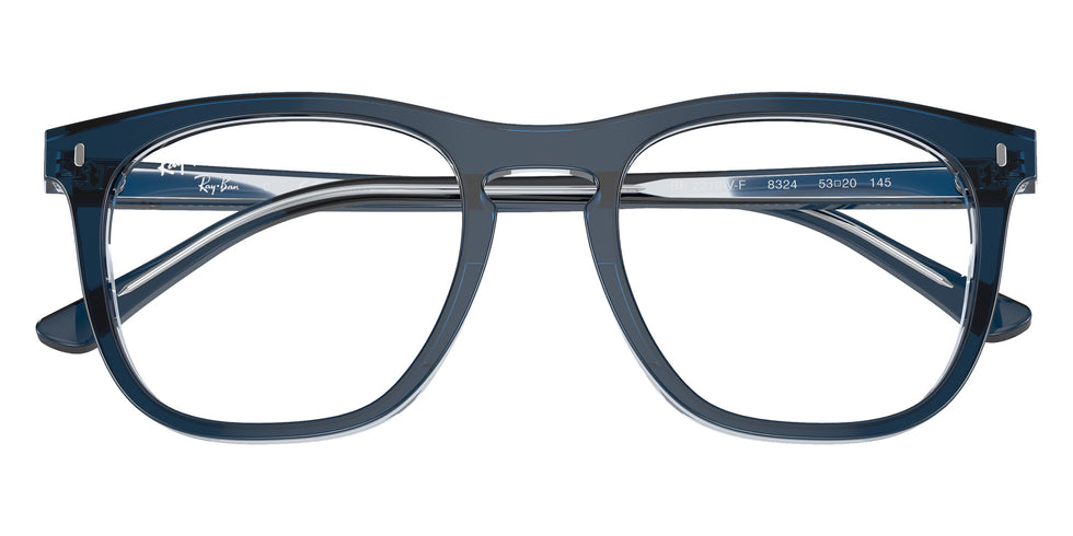 Ray-Ban RB2210VF 8324 53 - Blue on Transparent Blue #id:rx2210vf8324_s:100125