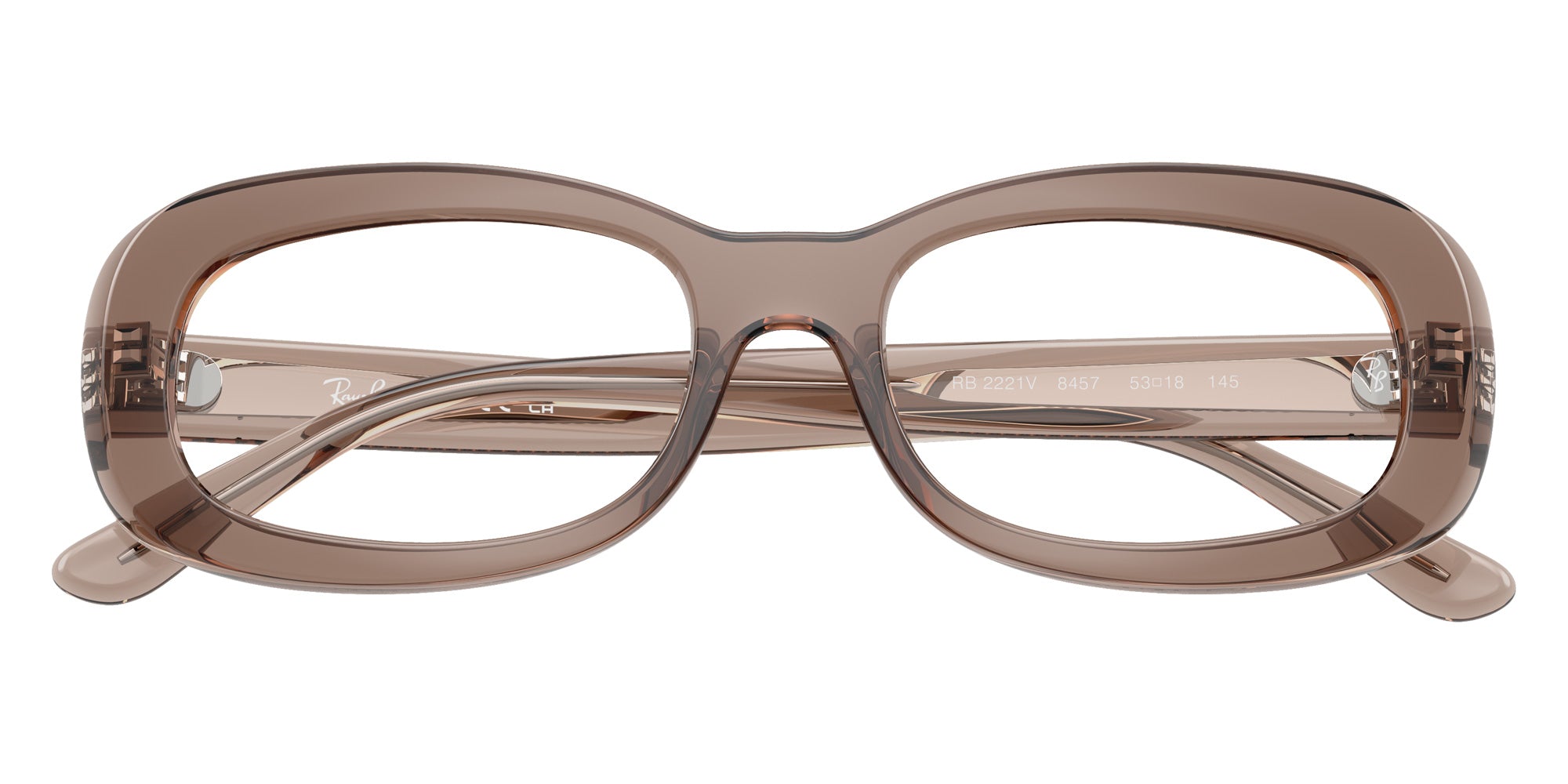 Ray-Ban RB2221V 8457 51 - Transparent Beige #id:rx2221v8457_s:102125