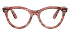 Ray-Ban RB2241V Wayfarer Way 8363 51 - Striped Transparent Pink #id:rx2241v8363_s:100100