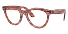 Ray-Ban RB2241V Wayfarer Way 8363 51 - Striped Transparent Pink #id:rx2241v8363_s:100105
