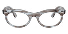 Ray-Ban RB2242V Wayfarer Oval 8361 50 - Striped Transparent Blue #id:rx2242v8361_s:100100