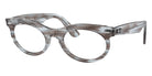 Ray-Ban RB2242V Wayfarer Oval 8361 53 - Striped Transparent Blue #id:rx2242v8361_s:100105