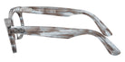 Ray-Ban RB2242V Wayfarer Oval 8361 53 - Striped Transparent Blue #id:rx2242v8361_s:100110