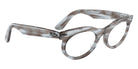 Ray-Ban RB2242V Wayfarer Oval 8361 53 - Striped Transparent Blue #id:rx2242v8361_s:100120