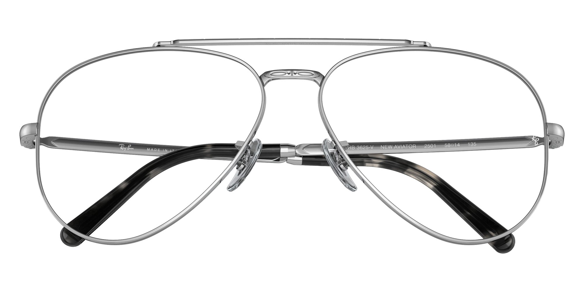 Ray-Ban RB3625V New Aviator 2501 55 - Silver #id:rx3625v2501_s:100125