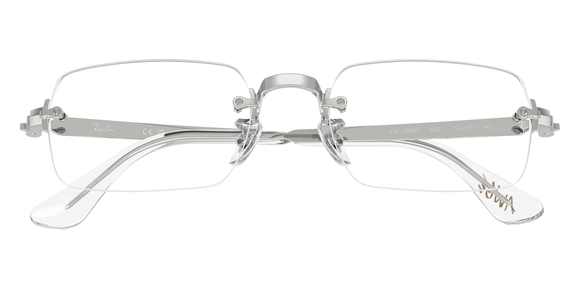 Ray-Ban RB3928V By A$AP Rocky 2501 52 - Silver #id:rx3928v2501_s:104125