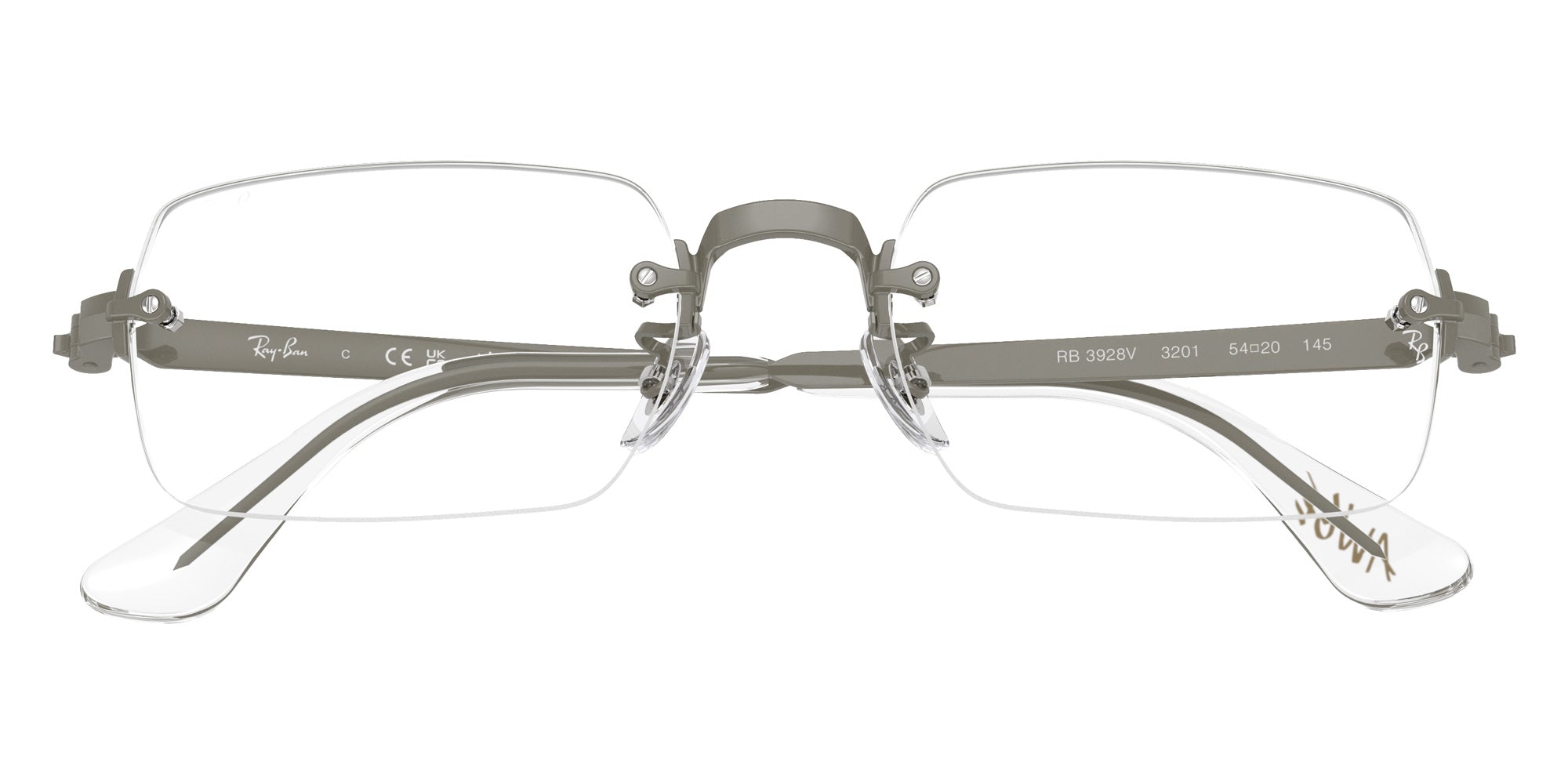 Ray-Ban RB3928V By A$AP Rocky 3201 52 - Gray #id:rx3928v3201_s:108125