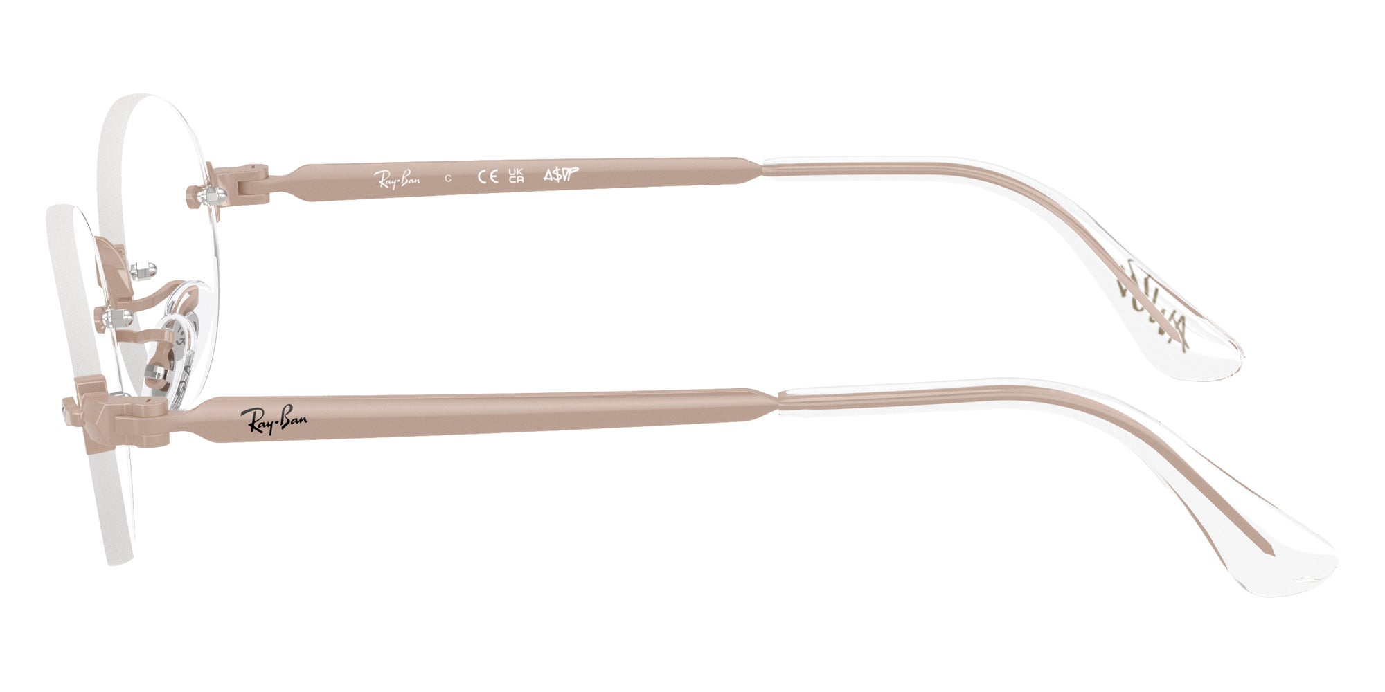 Ray-Ban RB3929V By A$AP Rocky 3207 52 - Light Pink #id:rx3929v3207_s:108110