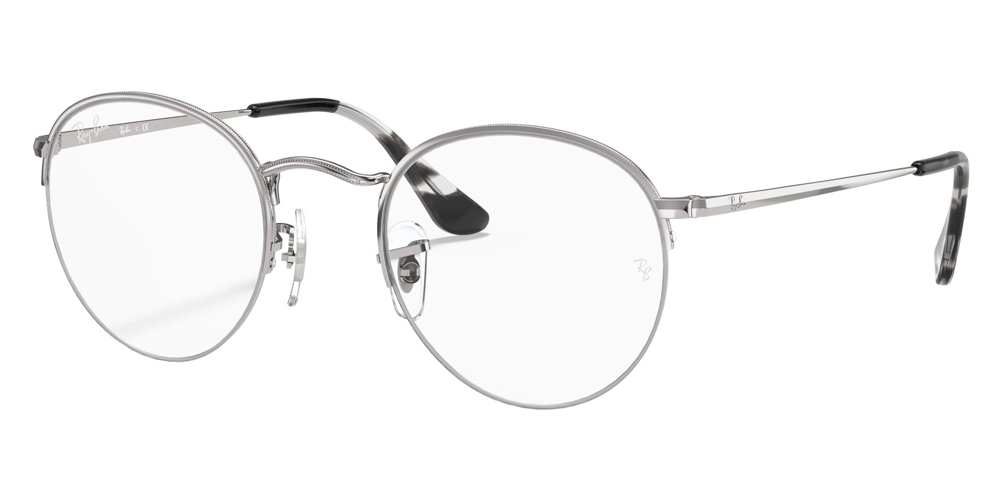 Ray-Ban RB3947V Round Gaze 2501 48 - Silver #id:rx3947v2501_s:100105