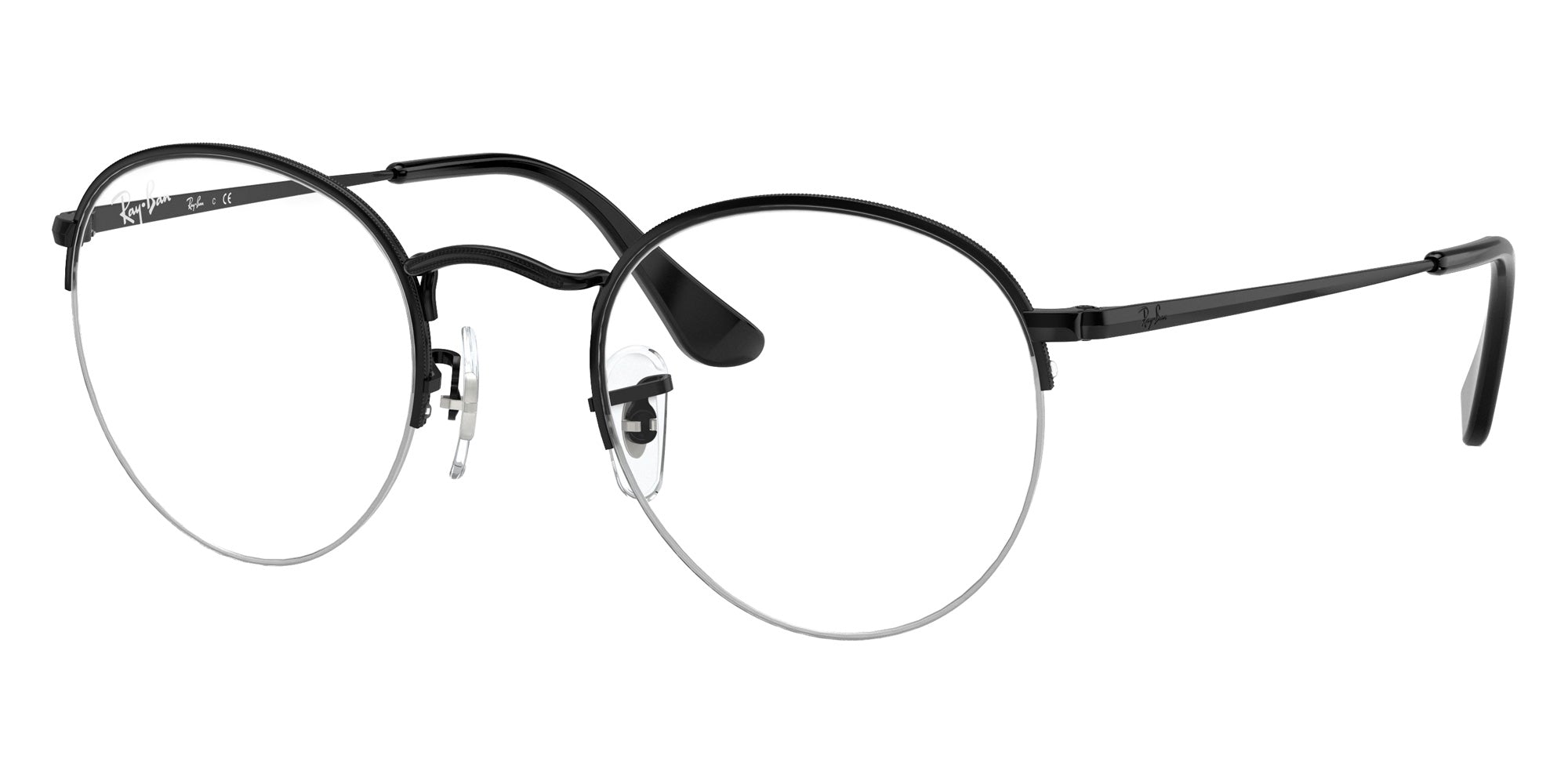 Ray-Ban RB3947V Round Gaze 2509 48 - Black #id:rx3947v2509_s:102105